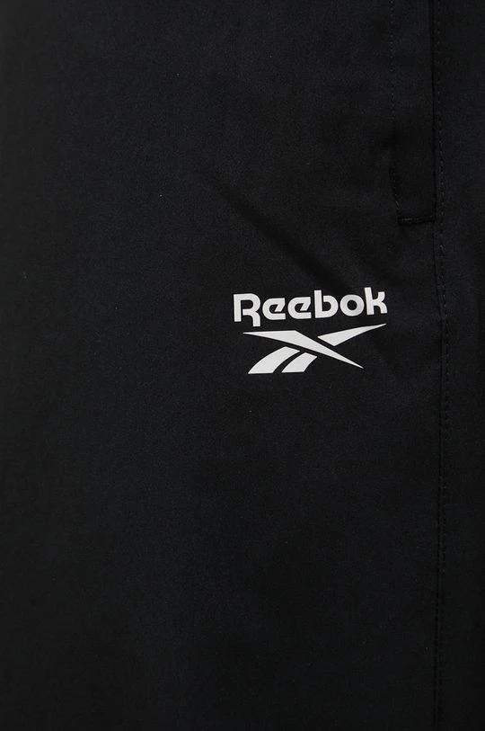 Ανδρικά Παντελόνια φόρμας Παντελόνι Reebok χρώμα: μαύρο - Image 4