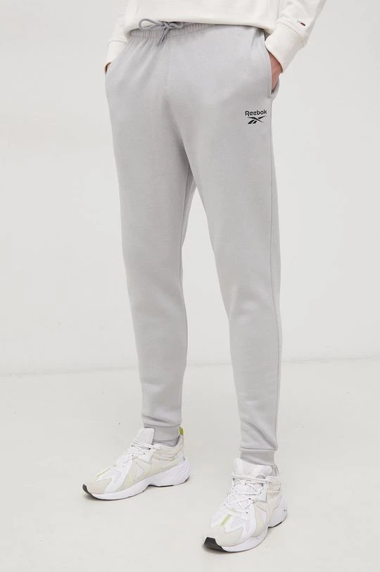 Ανδρικά Παντελόνια φόρμας Παντελόνι Reebok χρώμα: γκρι