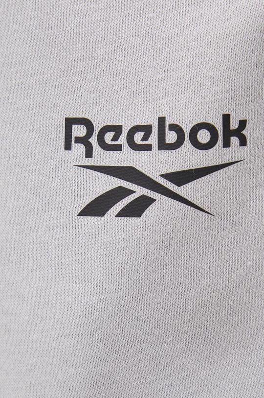 Ανδρικά Παντελόνια φόρμας Παντελόνι Reebok χρώμα: γκρι - Image 4