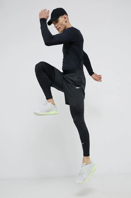 Ανδρικά Σορτς Reebok χρώμα: γκρι - Image 2