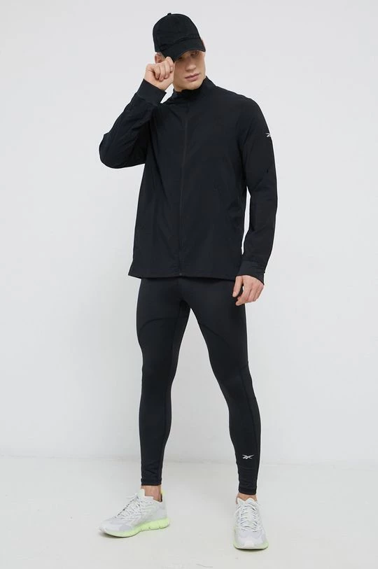 Ανδρικά Κοντά μπουφάν Μπουφάν Reebok μαύρο - Image 2
