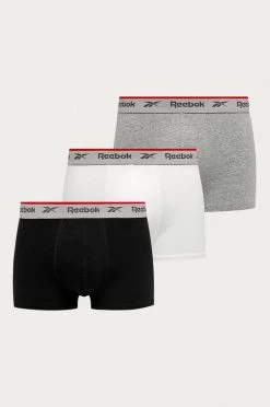 Ανδρικά Μπόξερ και σλιπ Reebok - Μποξεράκια (3-pack) γκρί