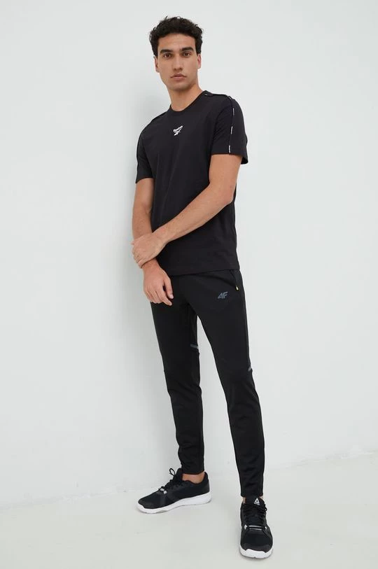 Ανδρικά Μπλουζάκια Μπλουζάκι Reebok Ready , χρώμα: μαύρο - Image 2