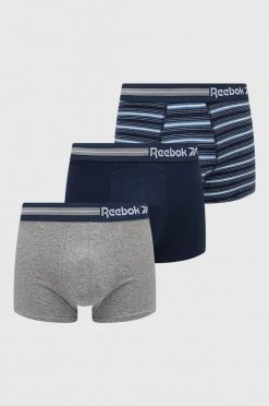 Ανδρικά Μπόξερ και σλιπ Μποξεράκια Reebok ναυτικό μπλε