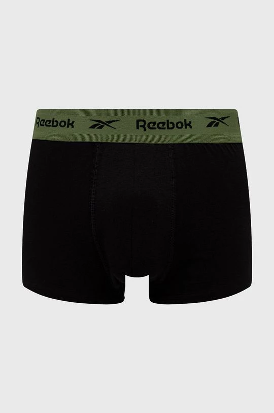 Ανδρικά Μπόξερ και σλιπ Μποξεράκια Reebok μαύρο - Image 2