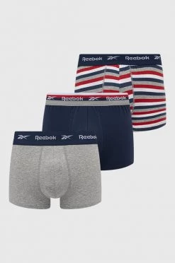 Ανδρικά Μπόξερ και σλιπ Μποξεράκια Reebok ναυτικό μπλε