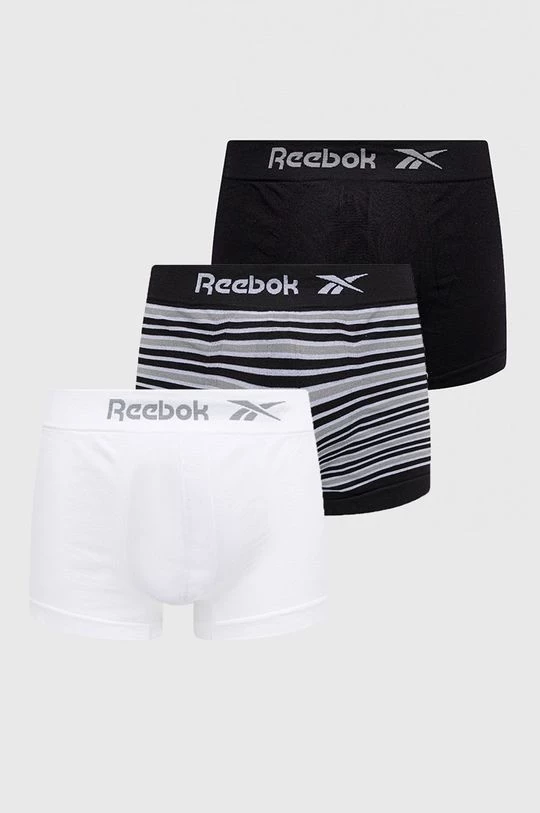 Ανδρικά Μπόξερ και σλιπ Μποξεράκια Reebok μαύρο