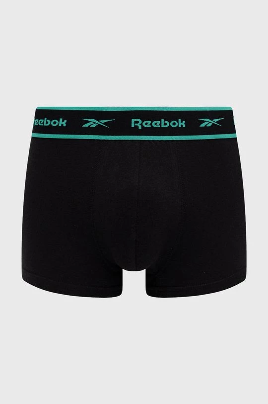 Ανδρικά Μπόξερ και σλιπ Μποξεράκια Reebok χρώμα: μαύρο - Image 3