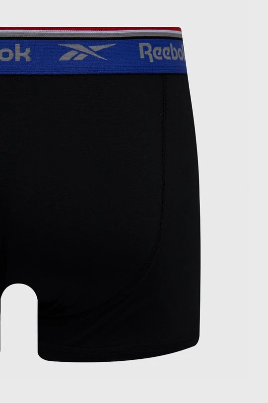 Ανδρικά Μπόξερ και σλιπ Μποξεράκια Reebok χρώμα: μαύρο - Image 5