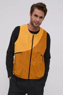 Ανδρικά Γιλέκα Αμάνικο μπουφάν Reebok χρώμα: πορτοκαλί