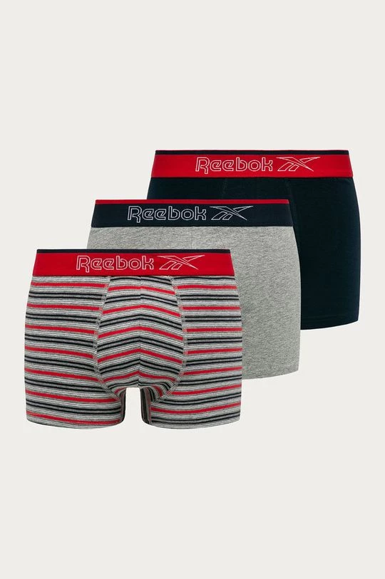 Ανδρικά Μπόξερ και σλιπ Reebok - Μποξεράκια (3-pack) πολύχρωμο
