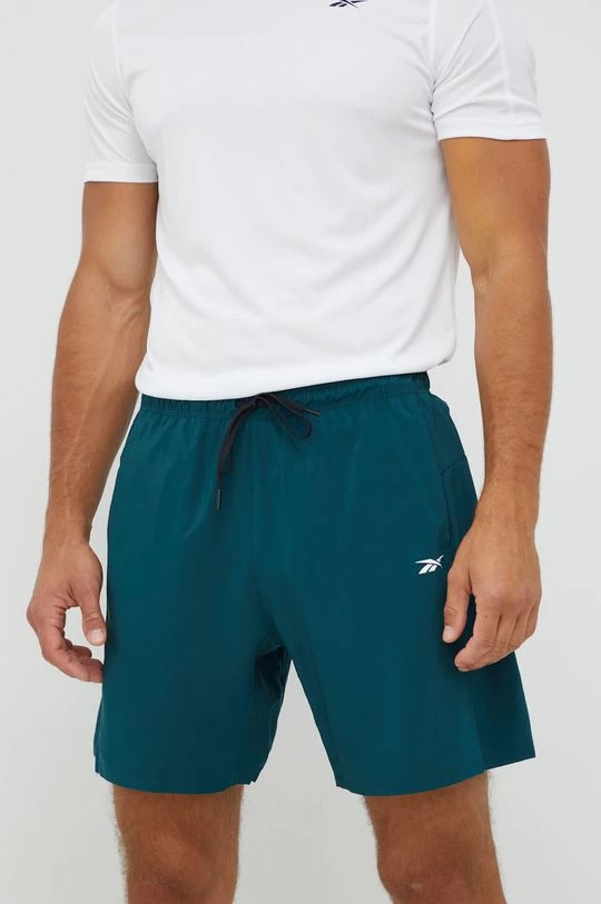 Ανδρικά Σορτς προπόνησης Reebok 2.0 , χρώμα: πράσινο