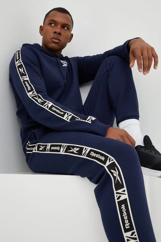 Ανδρικά Παντελόνια φόρμας Παντελόνι φόρμας Reebok ναυτικό μπλε