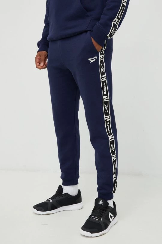 Ανδρικά Παντελόνια φόρμας Παντελόνι φόρμας Reebok ναυτικό μπλε - Image 2