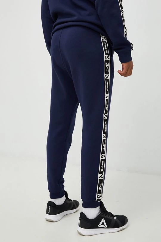 Ανδρικά Παντελόνια φόρμας Παντελόνι φόρμας Reebok ναυτικό μπλε - Image 4