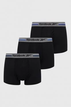Ανδρικά Μπόξερ και σλιπ Μποξεράκια Reebok μαύρο