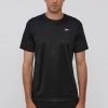 Ανδρικά Μπλουζάκια Μπλουζάκι Reebok χρώμα: μαύρο