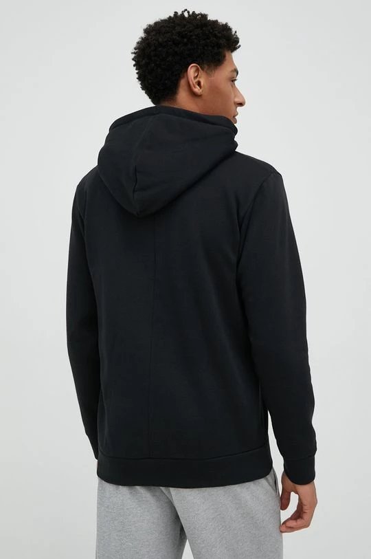 Ανδρικά Χωρίς φερμουάρ Μπλούζα Reebok μαύρο, με κουκούλα - Image 2