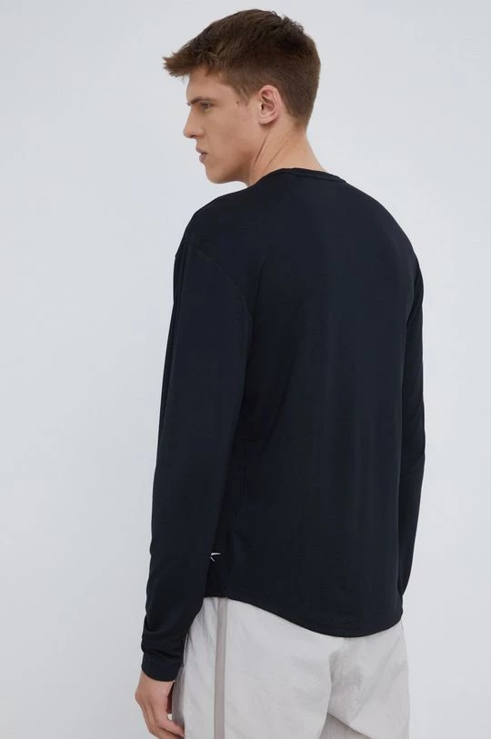 Ανδρικά Μακρυμάνικα Προπόνηση μακρυμάνικο Reebok μαύρο - Image 3