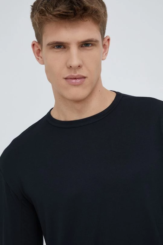 Ανδρικά Μακρυμάνικα Προπόνηση μακρυμάνικο Reebok μαύρο - Image 4