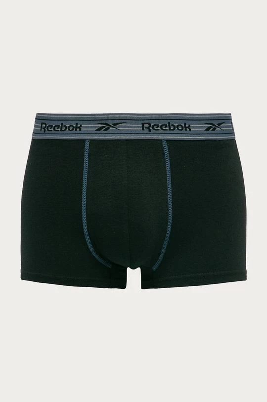 Ανδρικά Μπόξερ και σλιπ Reebok - Μποξεράκια (3-pack) μαύρο - Image 2