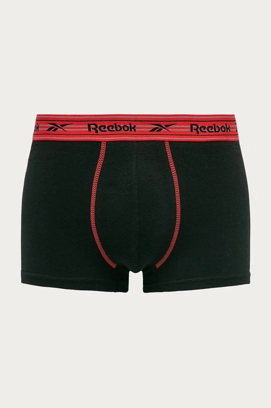 Ανδρικά Μπόξερ και σλιπ Reebok - Μποξεράκια (3-pack) μαύρο - Image 3