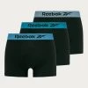 Ανδρικά Μπόξερ και σλιπ Reebok - Μποξεράκια (3-pack) μαύρο