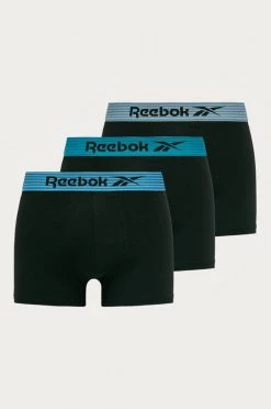 Ανδρικά Μπόξερ και σλιπ Reebok - Μποξεράκια (3-pack) μαύρο