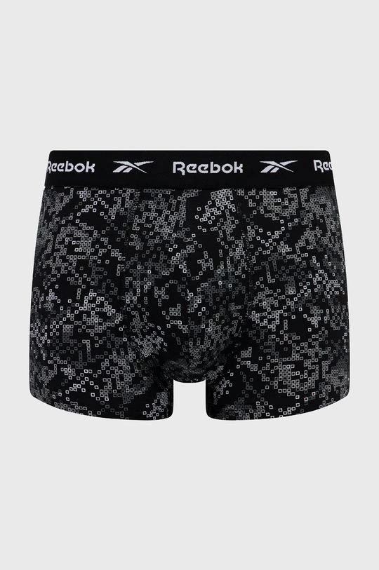 Ανδρικά Μπόξερ και σλιπ Μποξεράκια Reebok χρώμα: μαύρο - Image 2