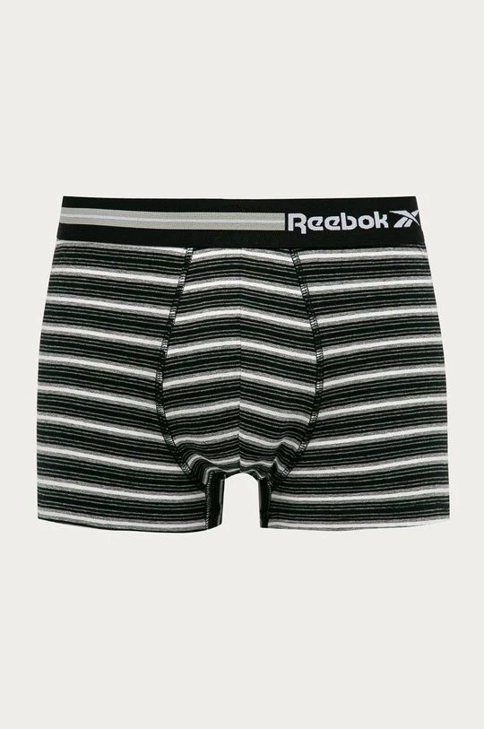 Ανδρικά Μπόξερ και σλιπ Reebok - Μποξεράκια (3-pack) μαύρο - Image 4