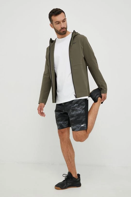 Ανδρικά Σορτς προπόνησης Reebok Workout Ready μαύρο - Image 2