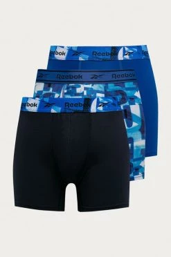 Ανδρικά Μπόξερ και σλιπ Reebok - Μποξεράκια (3-pack) σκούρο μπλε
