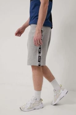 Ανδρικά Σορτς Reebok χρώμα: γκρι