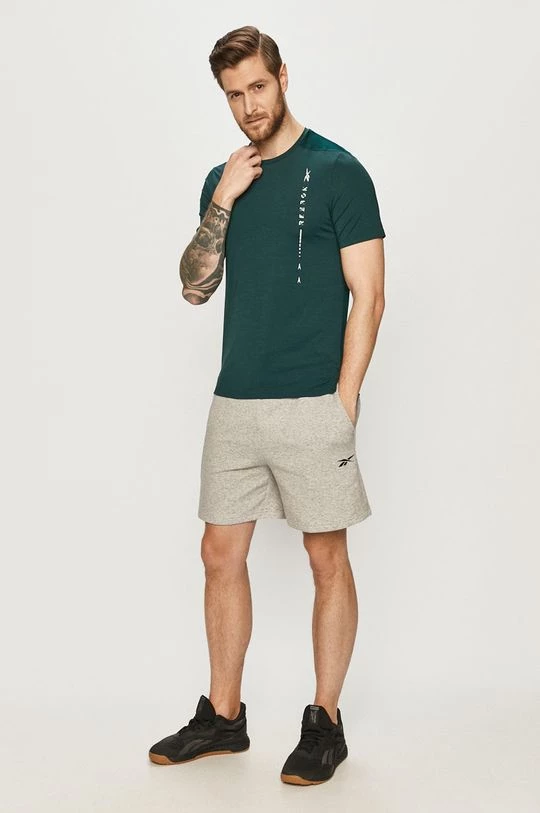 Ανδρικά Reebok - Σορτς γκρί - Image 2