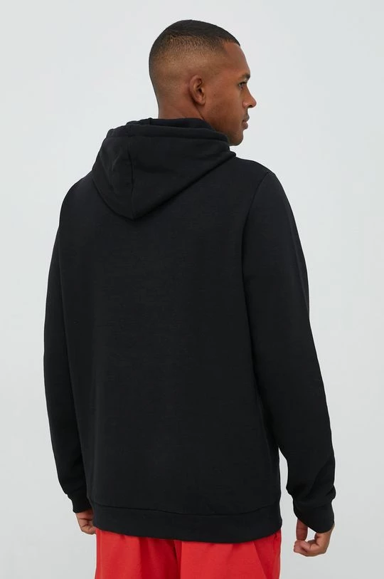 Ανδρικά Χωρίς φερμουάρ Μπλούζα Reebok μαύρο, με κουκούλα - Image 3