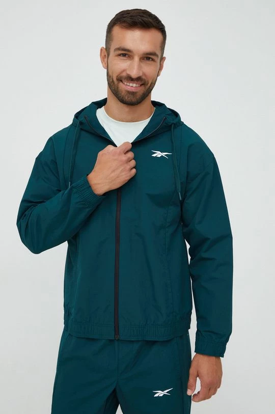 Ανδρικά Σετ Φόρμα Reebok πράσινο - Image 2