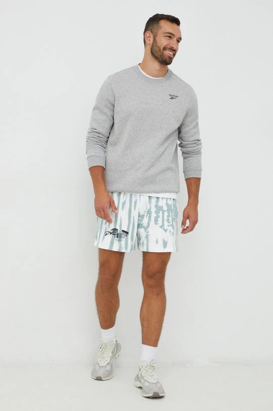 Ανδρικά Χωρίς φερμουάρ Μπλούζα Reebok γκρι, - Image 2