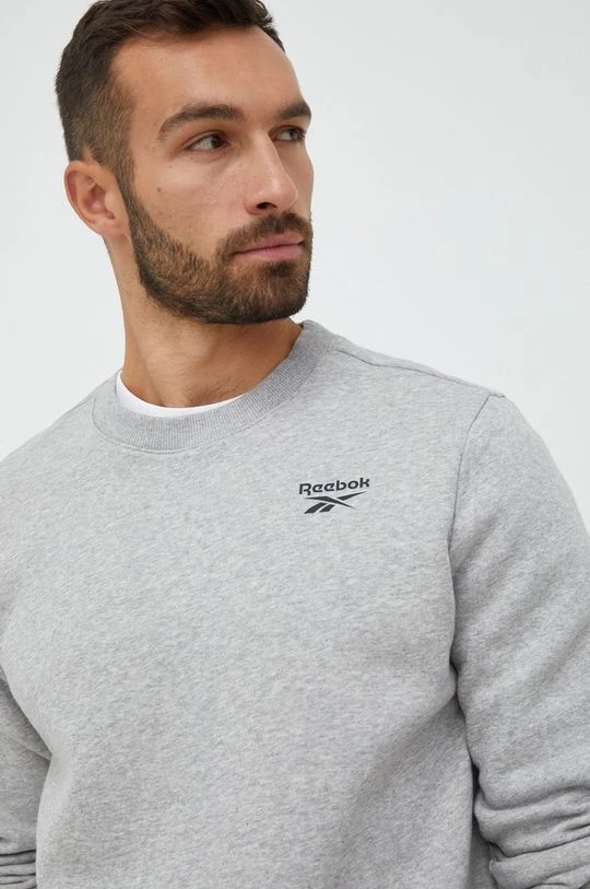 Ανδρικά Χωρίς φερμουάρ Μπλούζα Reebok γκρι, - Image 4