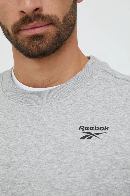 Ανδρικά Χωρίς φερμουάρ Μπλούζα Reebok γκρι, - Image 5
