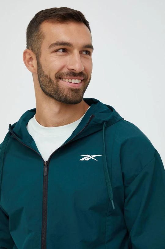 Ανδρικά Σετ Φόρμα Reebok πράσινο - Image 5