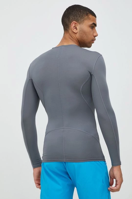 Ανδρικά Μακρυμάνικα Προπόνηση μακρυμάνικο Reebok Workout Ready γκρι - Image 3