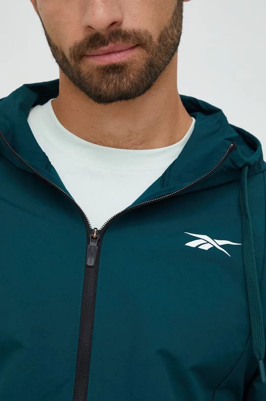 Ανδρικά Σετ Φόρμα Reebok πράσινο - Image 6