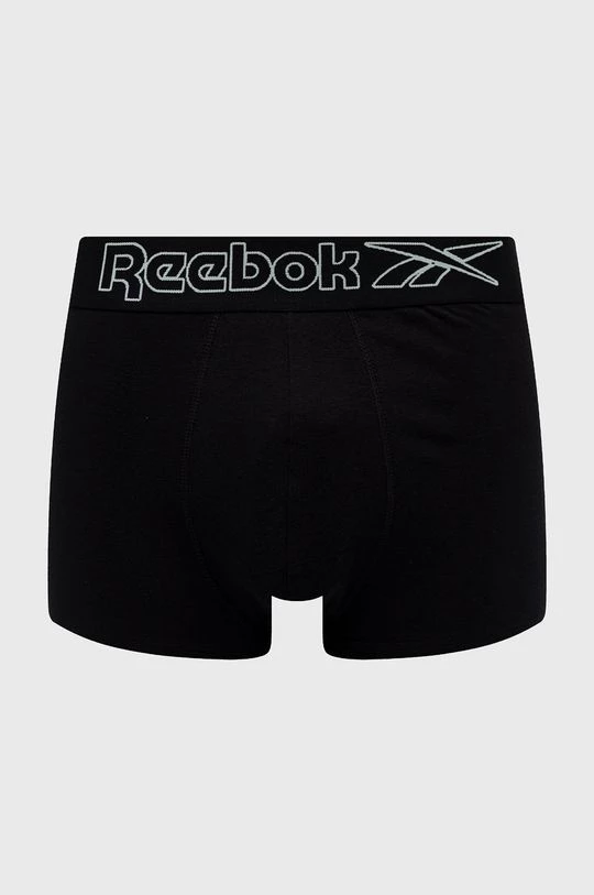 Ανδρικά Μπόξερ και σλιπ Μποξεράκια Reebok μαύρο - Image 3