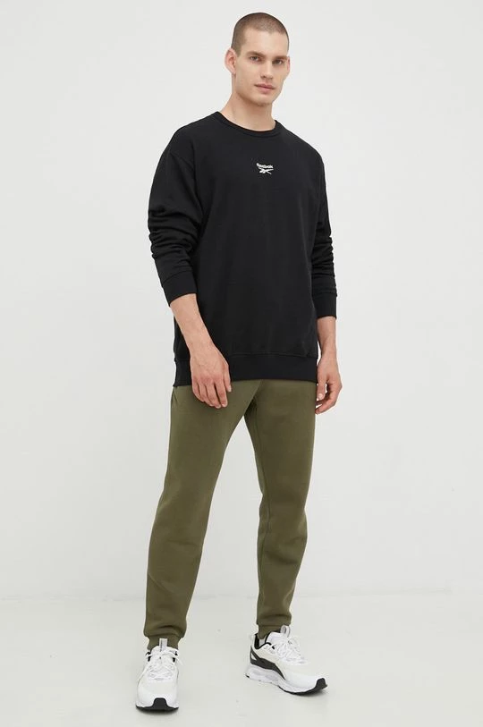 Ανδρικά Παντελόνια φόρμας Παντελόνι φόρμας Reebok πράσινο - Image 2