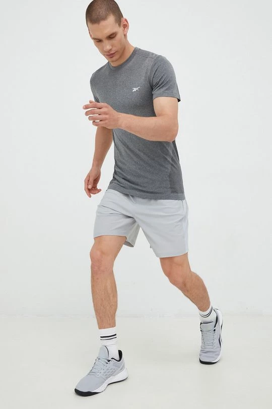 Ανδρικά Μπλουζάκια Μπλουζάκι προπόνησης Reebok By Fitness Myoknit , χρώμα: γκρι - Image 2