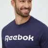 Ανδρικά Μπλουζάκια Βαμβακερό μπλουζάκι Reebok ναυτικό μπλε