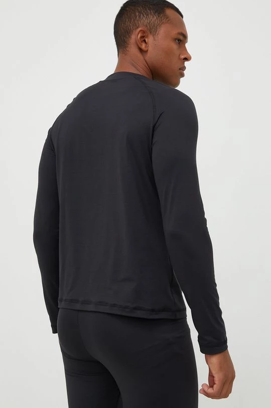 Ανδρικά Λειτουργικά εσώρουχα Reebok λειτουργικό μακρυμάνικο πουκάμισο μαύρο - Image 3