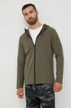 Ανδρικά Κοντά μπουφάν Σακάκι προπόνησης Reebok Performance πράσινο