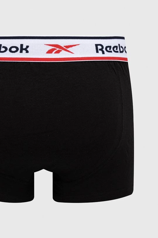 Ανδρικά Μπόξερ και σλιπ Μποξεράκια Reebok μαύρο - Image 2