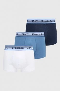 Ανδρικά Μπόξερ και σλιπ Μποξεράκια Reebok χάλυβα μπλε